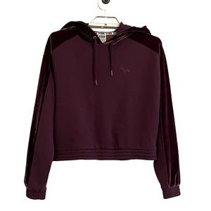 PINK Victoria’s Secret Velour Hooded Sweatshirt